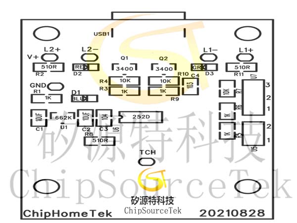 LED觸摸臺(tái)燈MCU方案